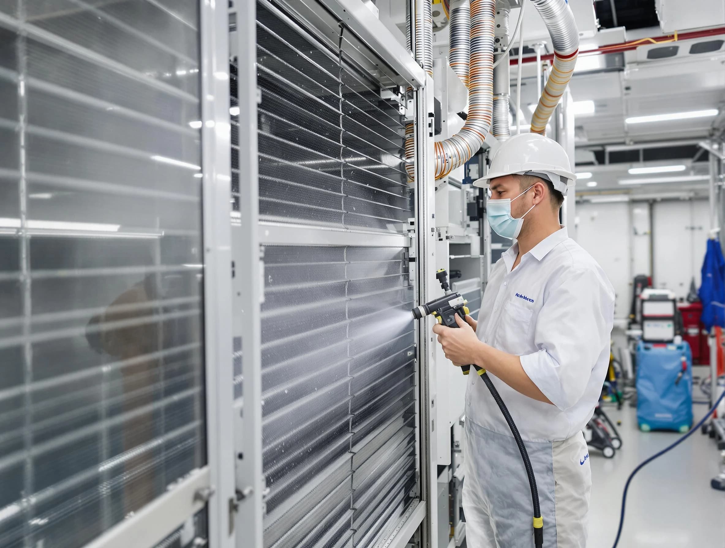 Professional AC coil cleaning by Chartiers Air Duct Cleaning in Chartiers