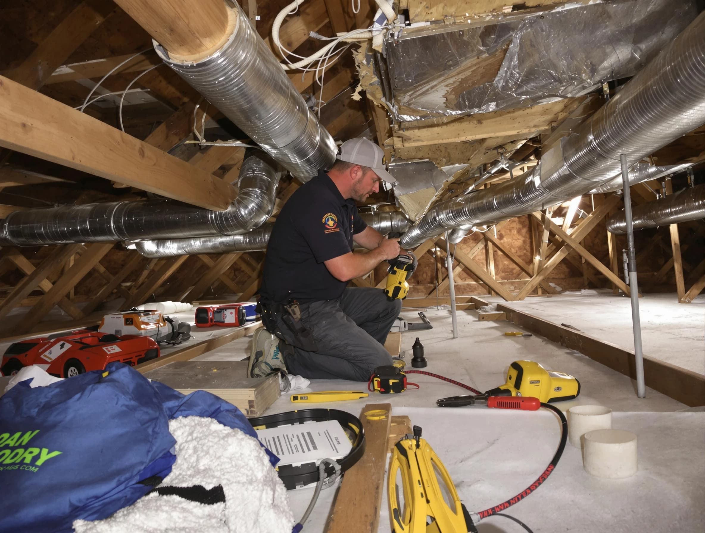 Professional air duct repair by Chartiers Air Duct Cleaning in Chartiers