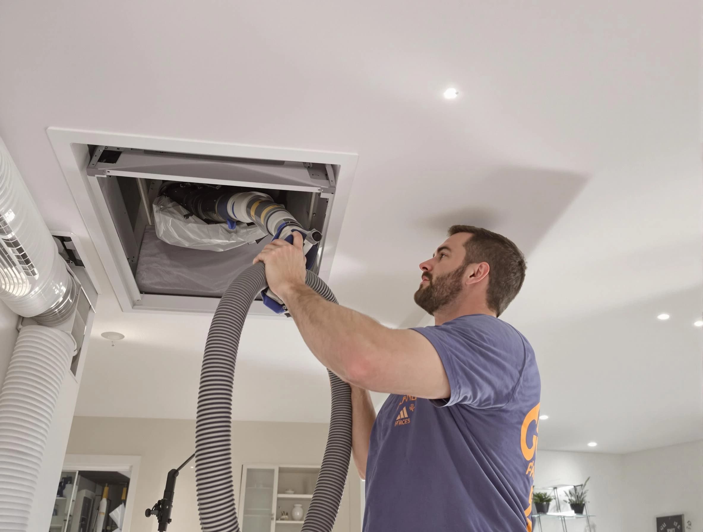 Precision indoor duct cleaning by Chartiers Air Duct Cleaning in Chartiers