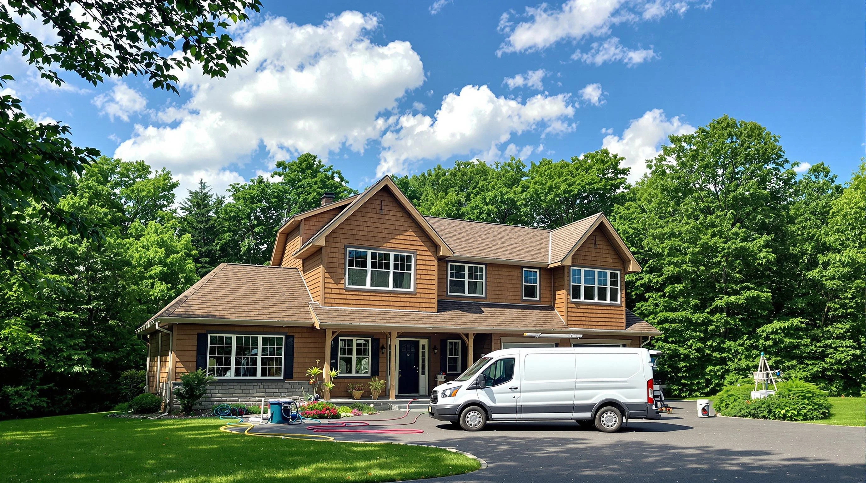 Chartiers Air Duct Cleaning air duct cleaning crew working in Cecil, PA