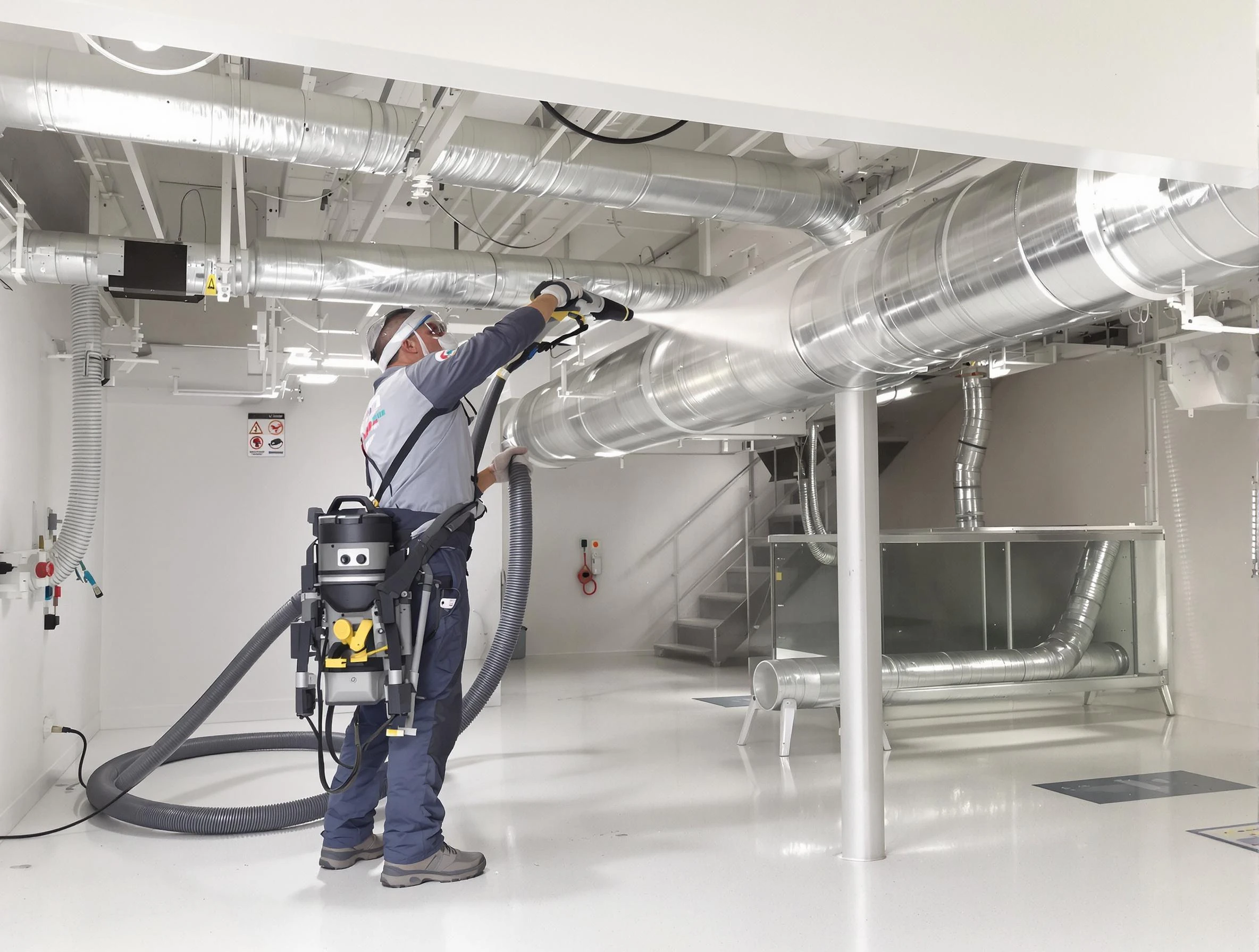 Professional central duct cleaning by Chartiers Air Duct Cleaning in Chartiers