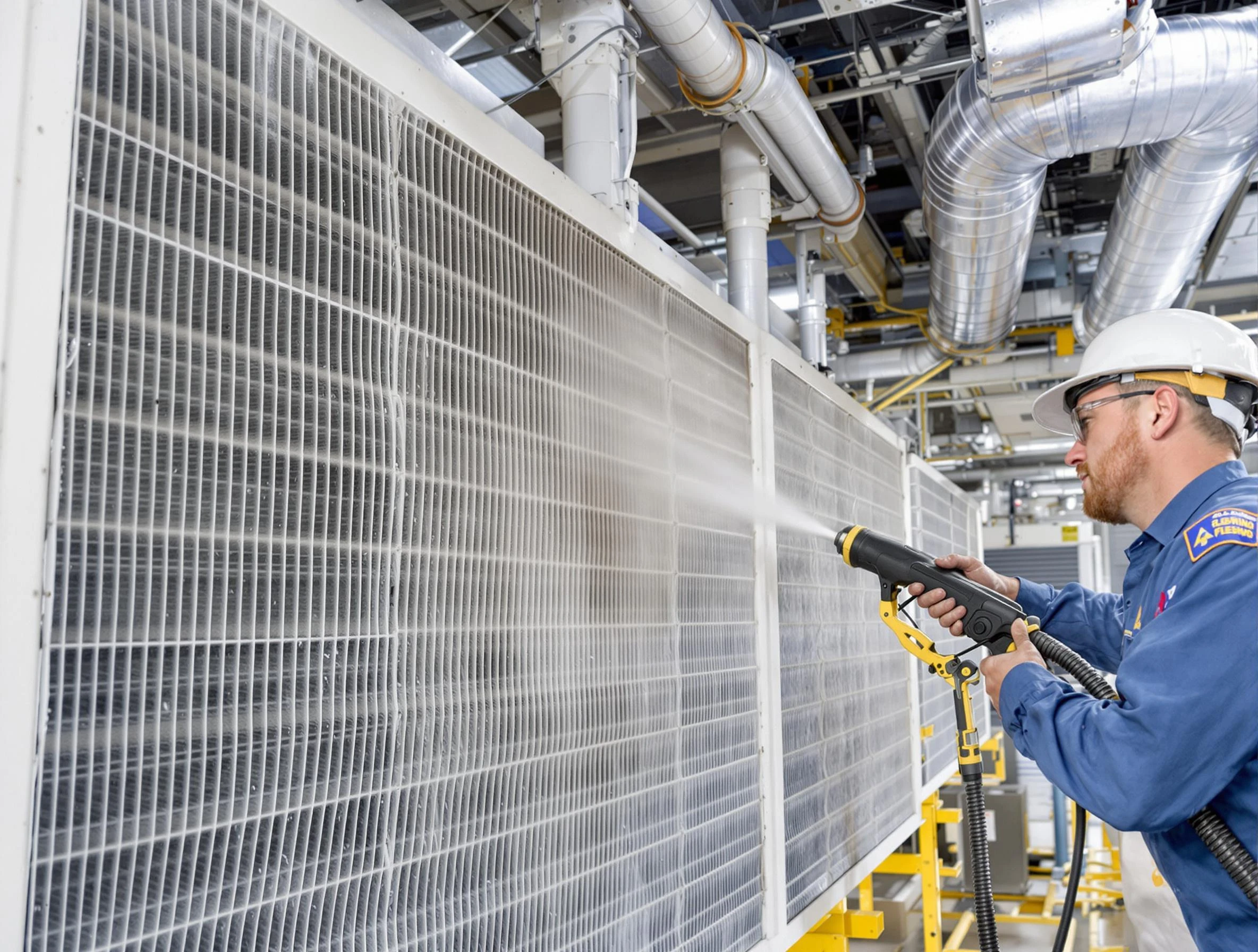 Professional commercial coil cleaning by Chartiers Air Duct Cleaning in Chartiers