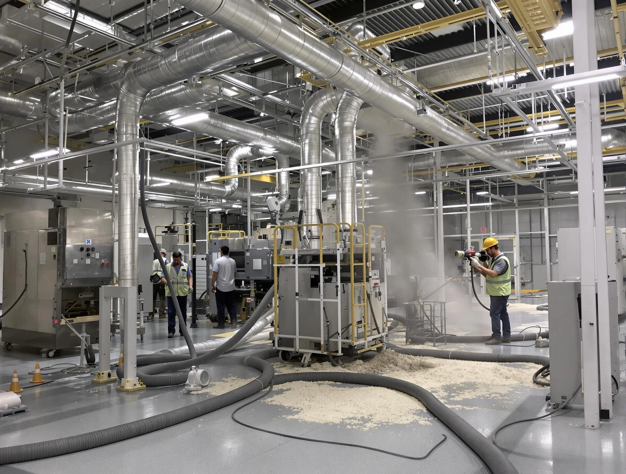 Heavy-duty industrial duct cleaning by Chartiers Air Duct Cleaning in Chartiers