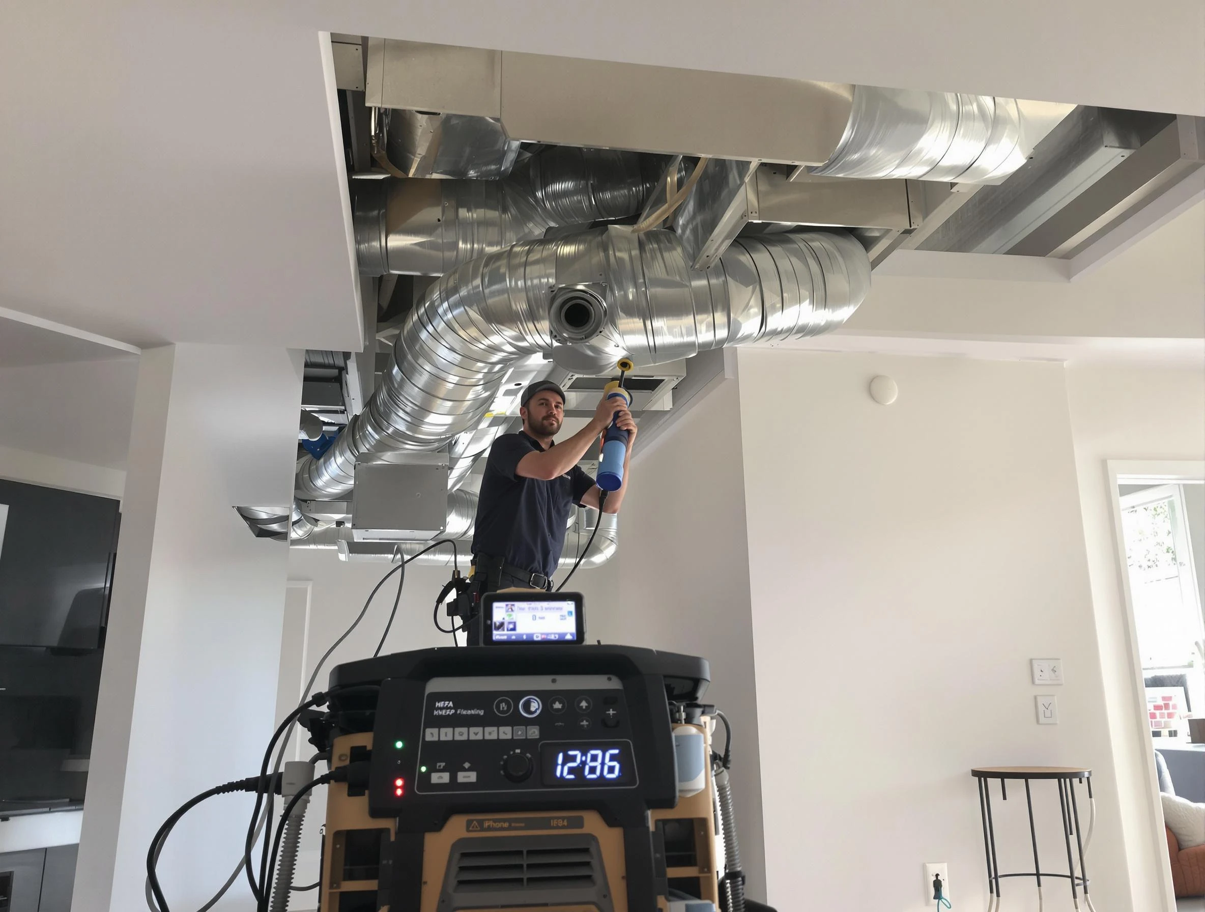 Advanced pure air duct cleaning by Chartiers Air Duct Cleaning in Chartiers